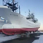 Navio de pesca de arrasto à venda