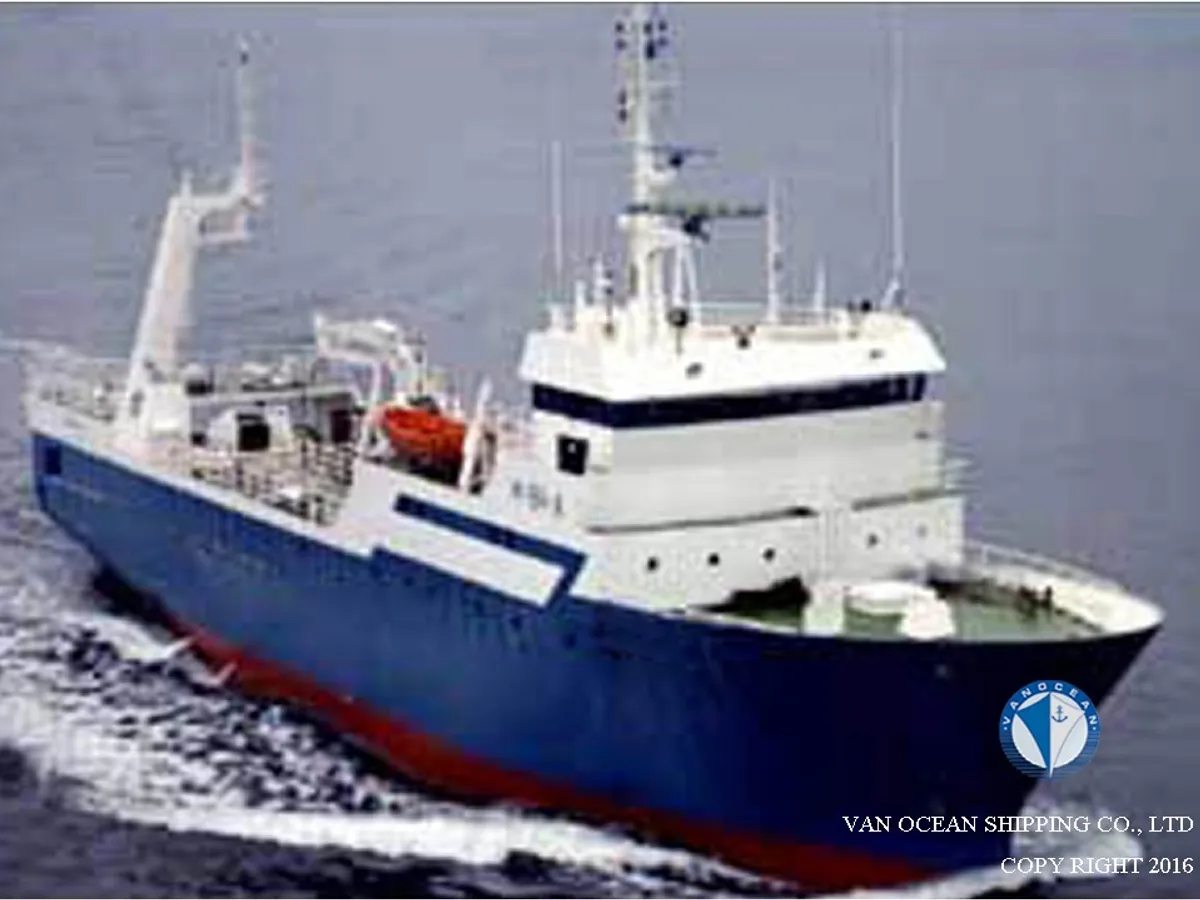Navio de pesca de arrasto à venda