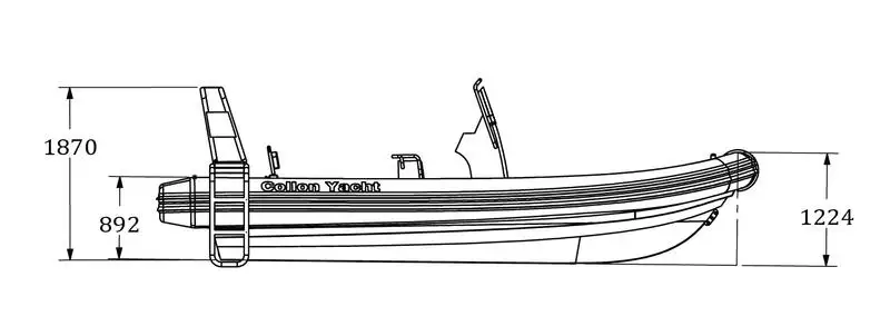 Bote inflável rígido à venda
