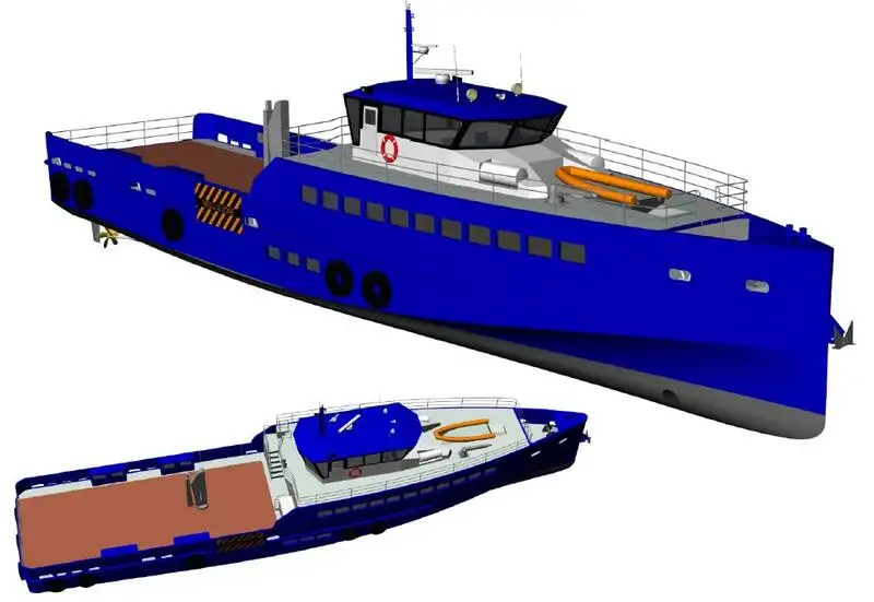 Barco de tripulação à venda