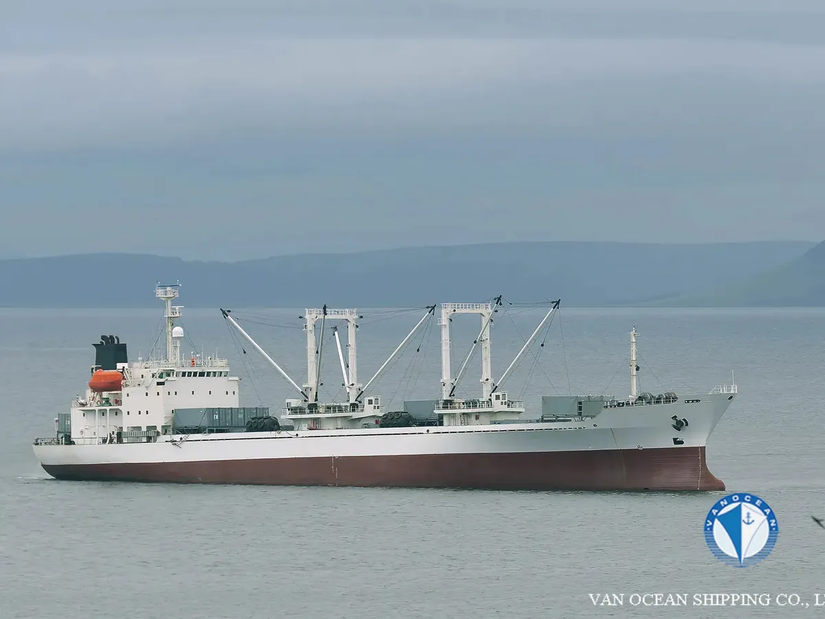 Navio frigorífico à venda