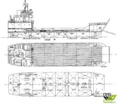 Balsa de desembarque, tanque à venda