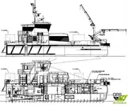 Navio de serviço para parques eólicos à venda
