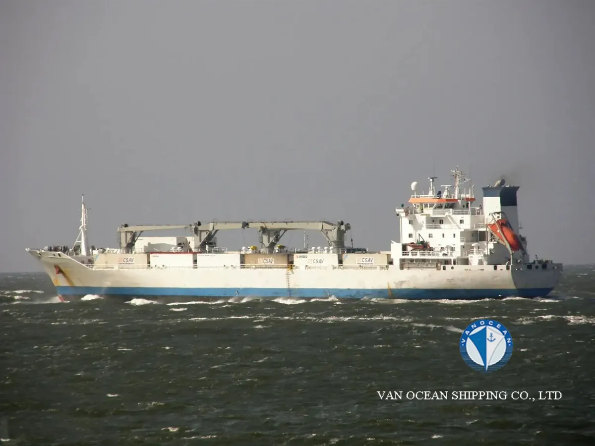 Navio frigorífico à venda