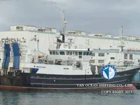 Navio de pesca de arrasto à venda