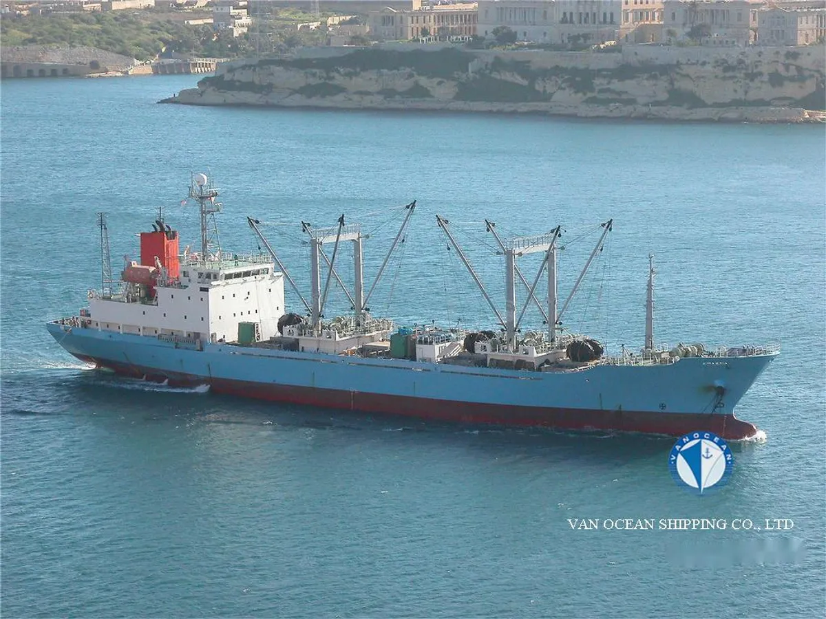 Navio frigorífico à venda