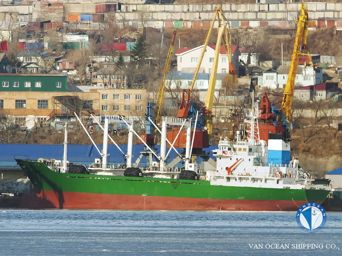 Navio frigorífico à venda