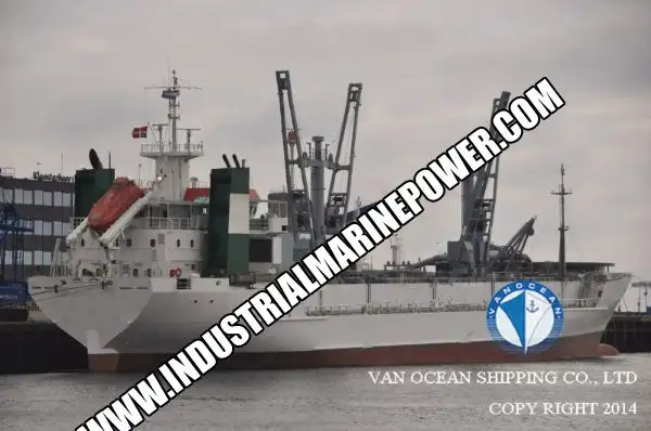 Navio frigorífico à venda