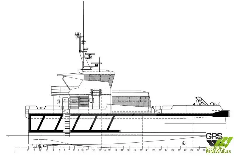 Navio de serviço para parques eólicos à venda