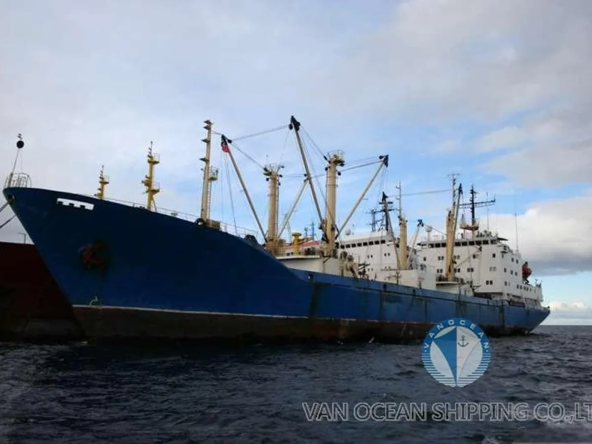 Navio frigorífico à venda