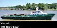 Barco de tripulação à venda
