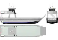 Embarcação de desembarque, tanque à venda