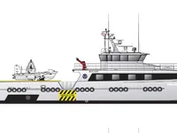 Navio de patrulha à venda