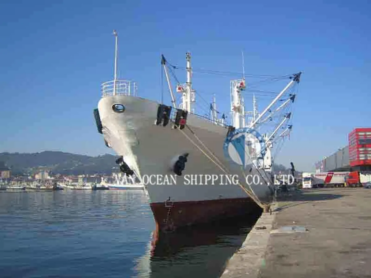 Navio frigorífico à venda