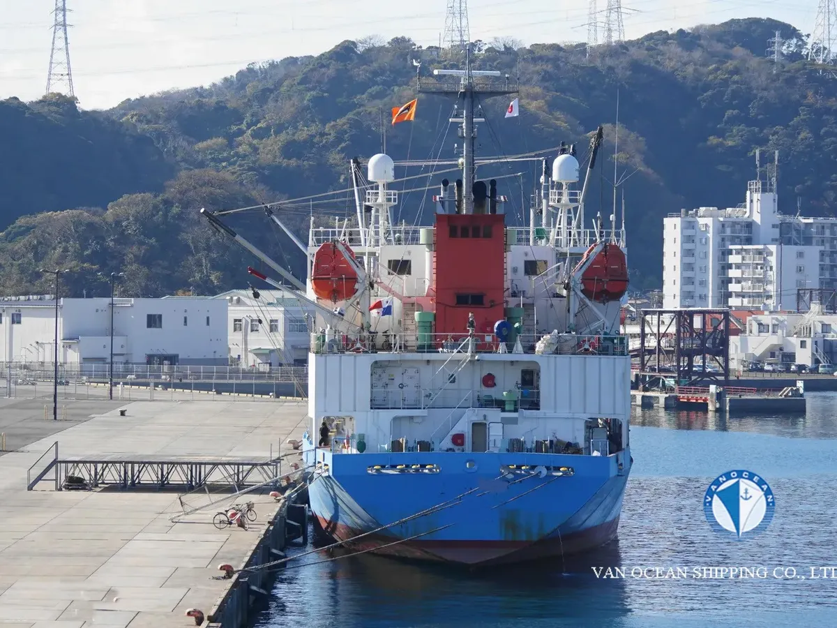 Navio frigorífico à venda