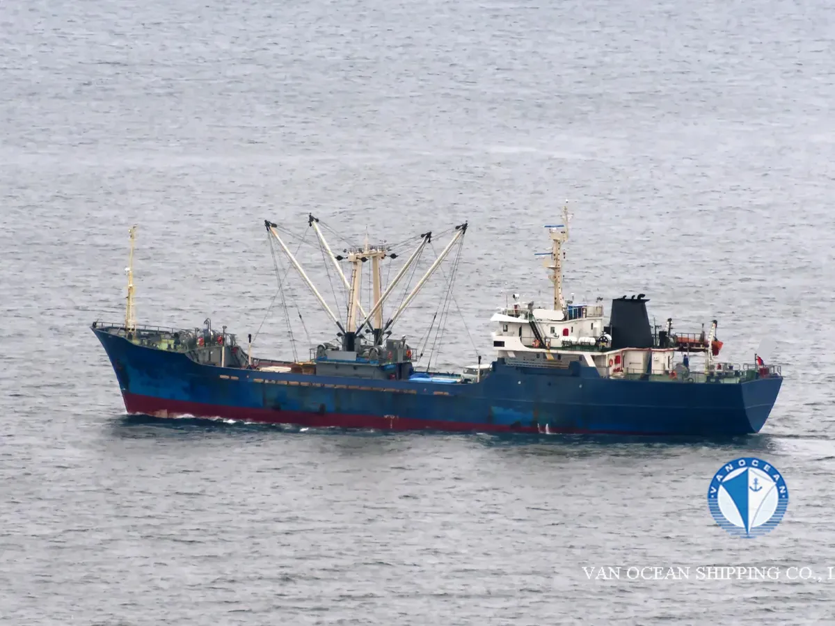 Navio frigorífico à venda