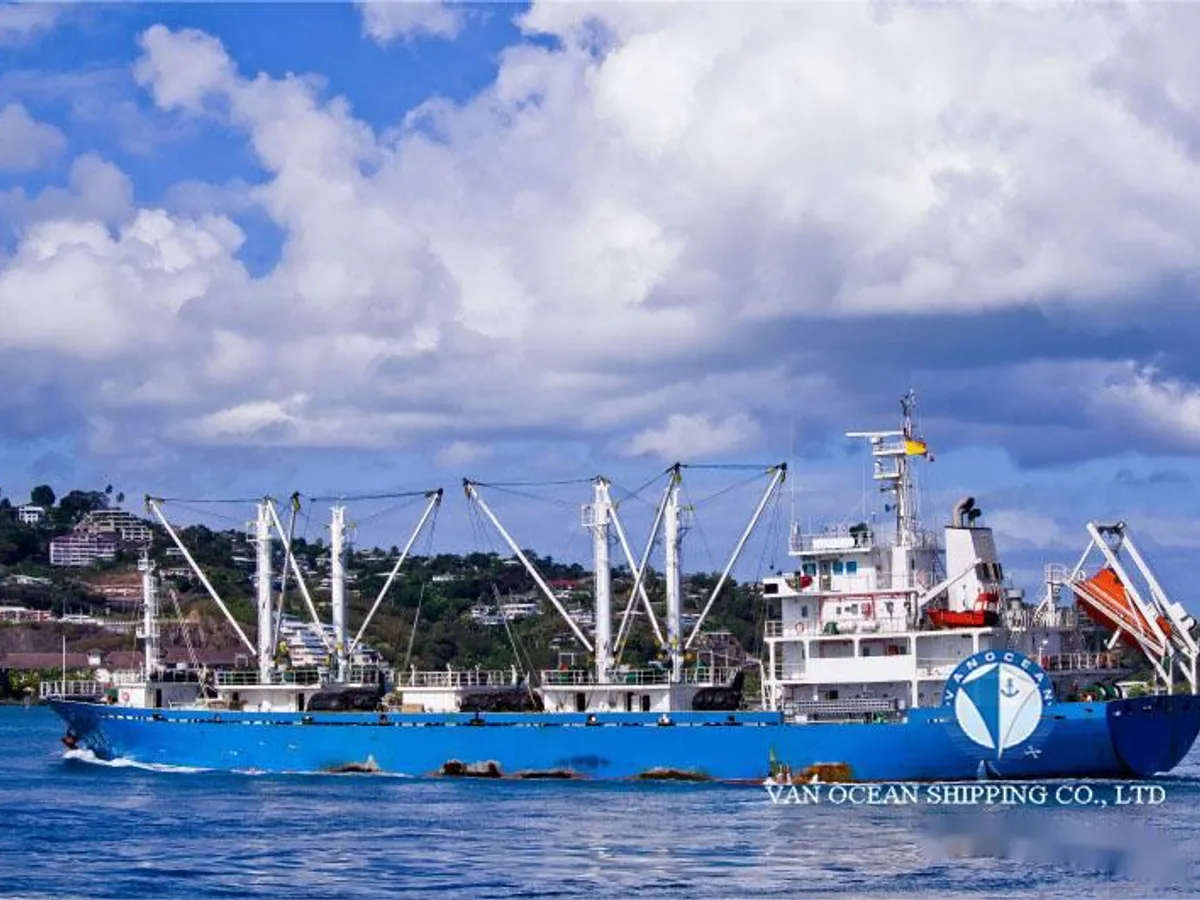 Navio frigorífico à venda