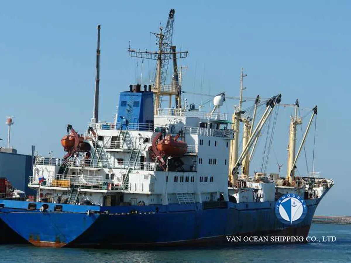 Navio frigorífico à venda