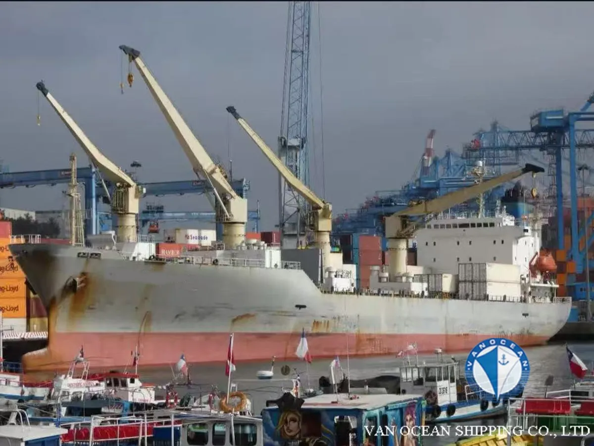 Navio frigorífico à venda