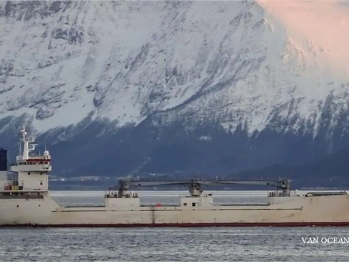 Navio frigorífico à venda