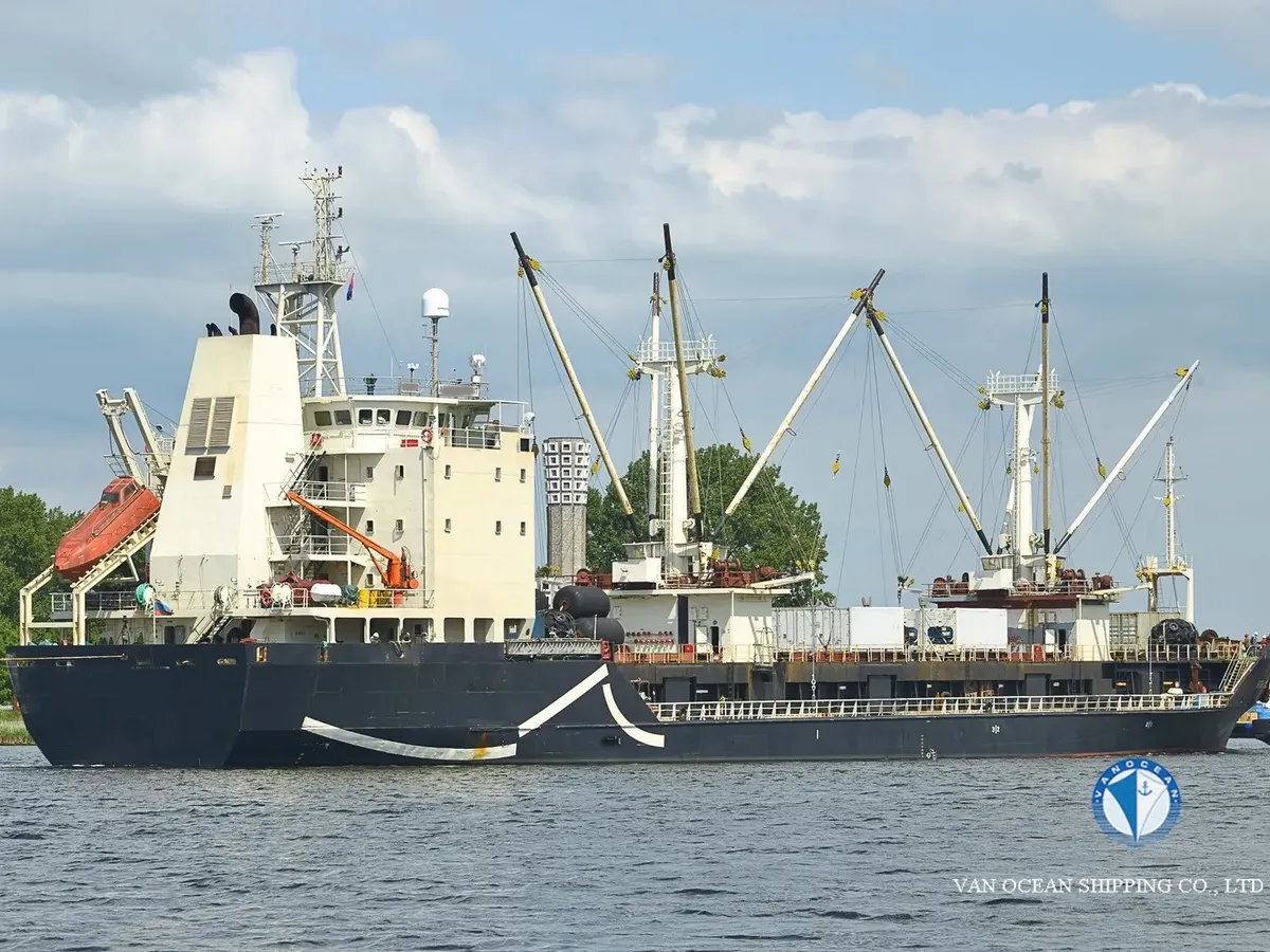 Navio frigorífico à venda