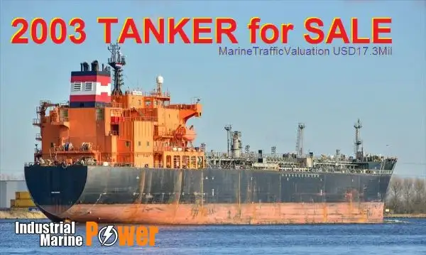 Navio-tanque de óleo/produtos químicos à venda
