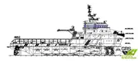 Navio de abastecimento à venda