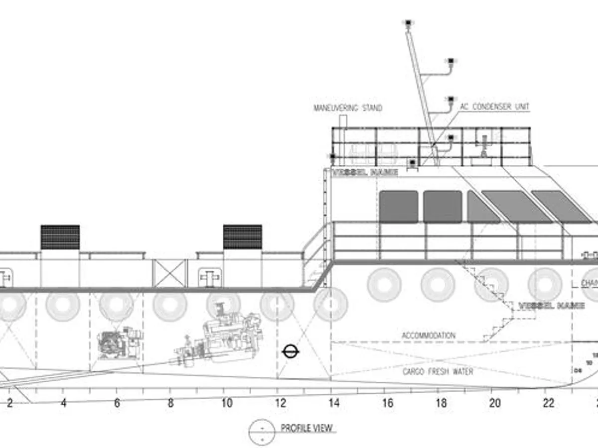 Barco de tripulação à venda