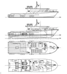 Barco de tripulação à venda