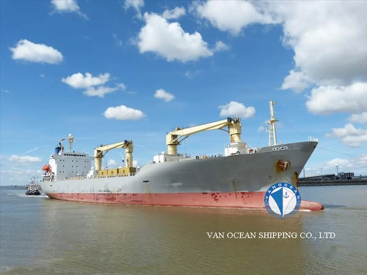 Navio frigorífico à venda