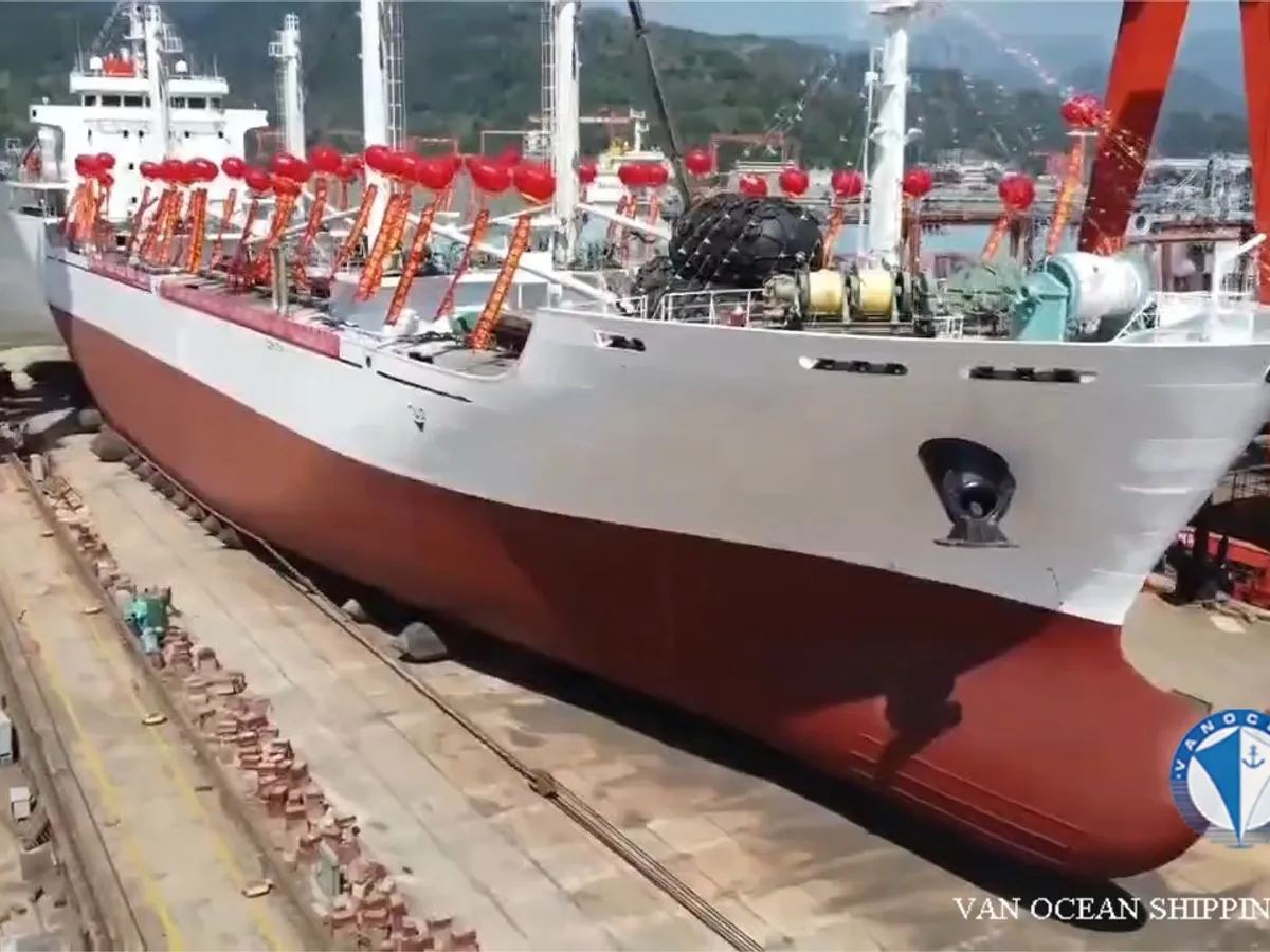 Navio frigorífico à venda