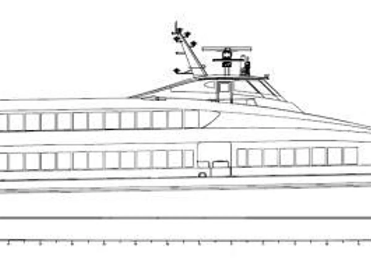Navio de transporte de passageiros (Ferry) à venda
