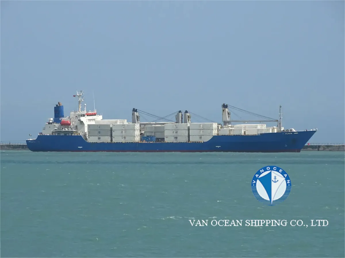 Navio frigorífico à venda