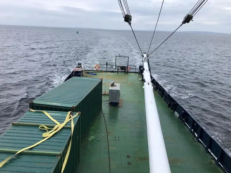 Navio frigorífico à venda