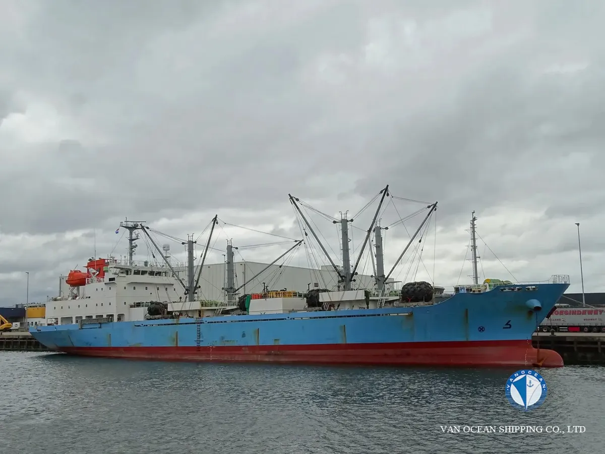 Navio frigorífico à venda