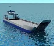 Balsa de desembarque, tanque à venda