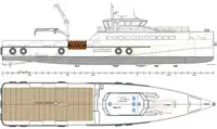 Barco de tripulação à venda