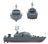 Navio de patrulha à venda
