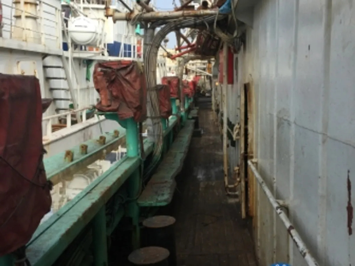 Navio de pesca de lula com anzol à venda
