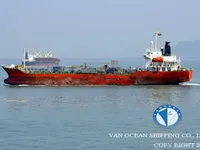 Navio-tanque de óleo/produtos químicos à venda