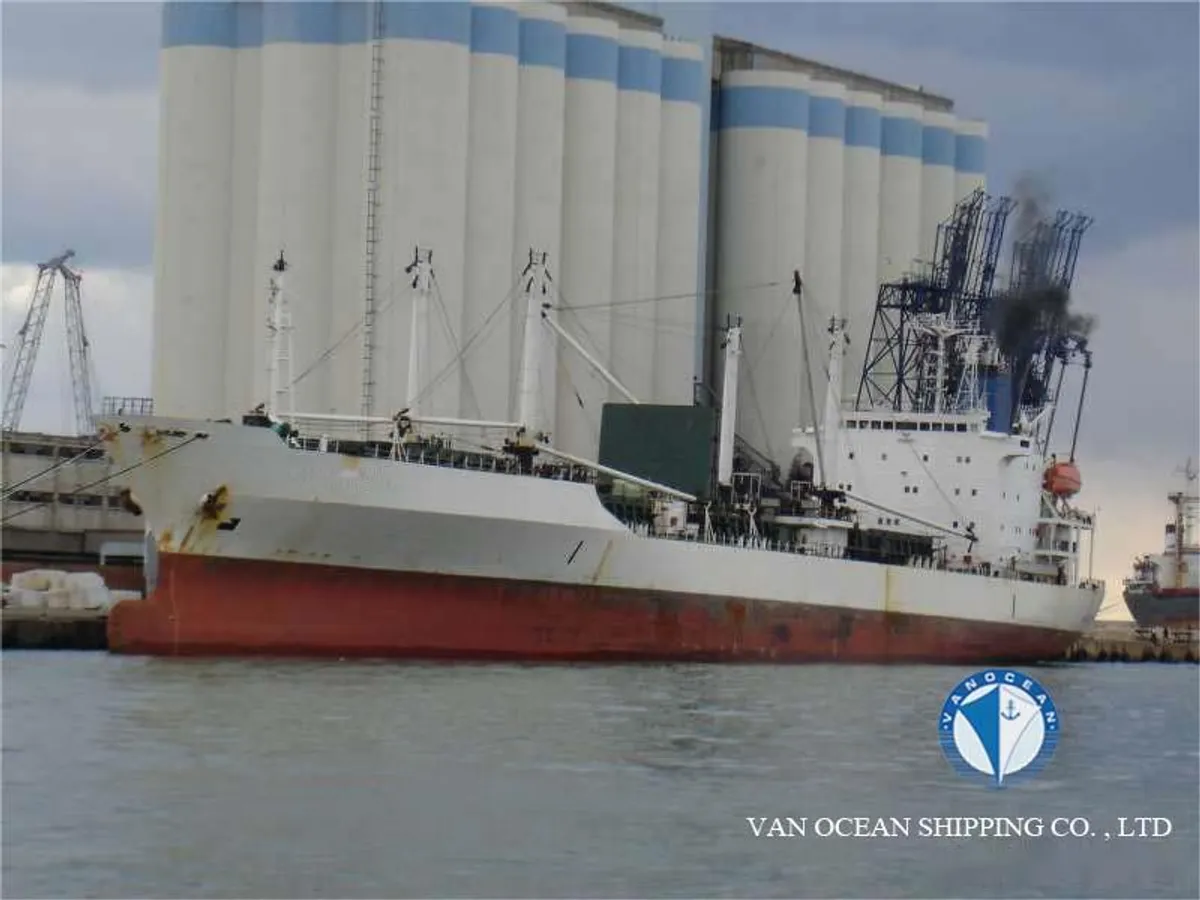 Navio frigorífico à venda