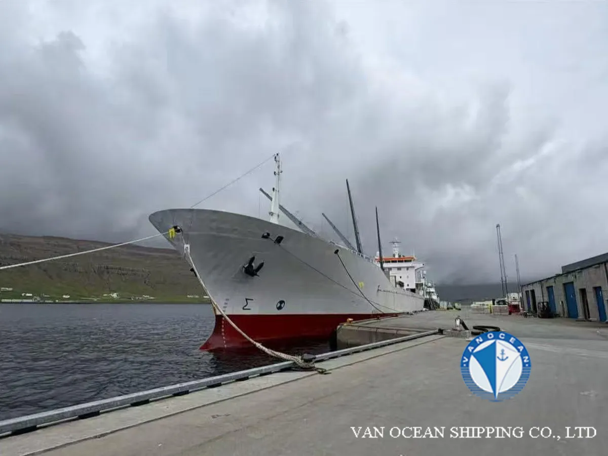 Navio frigorífico à venda