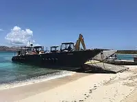 Balsa de desembarque, tanque à venda