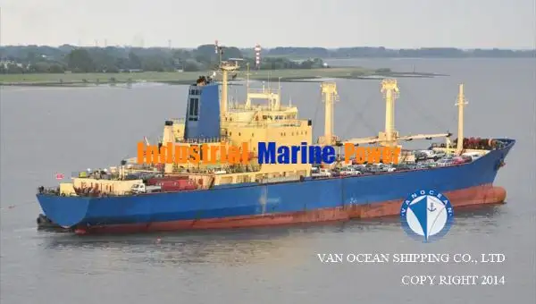 Navio frigorífico à venda