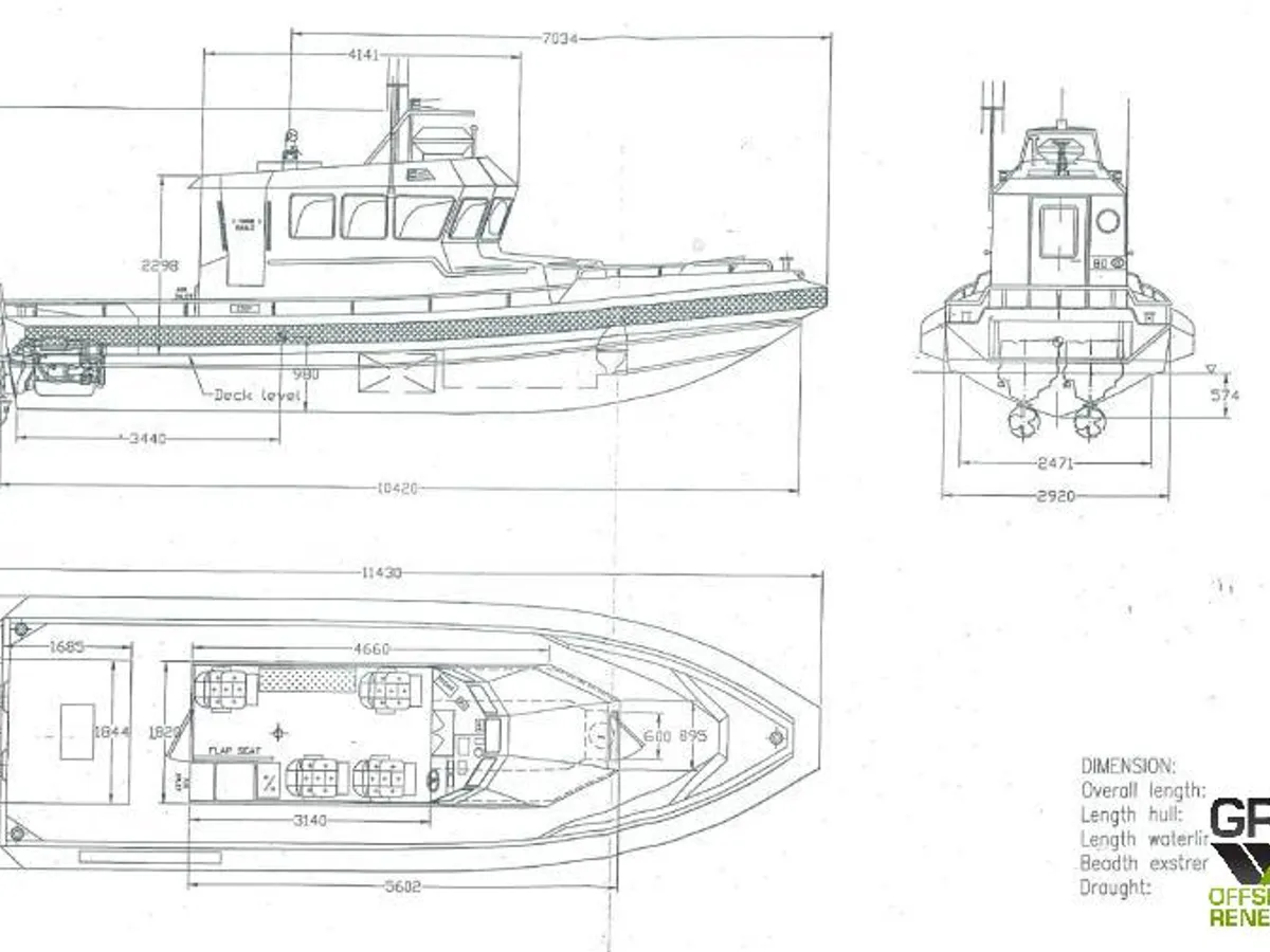 Barcos de trabalho à venda