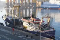 Navio porta-contêineres à venda