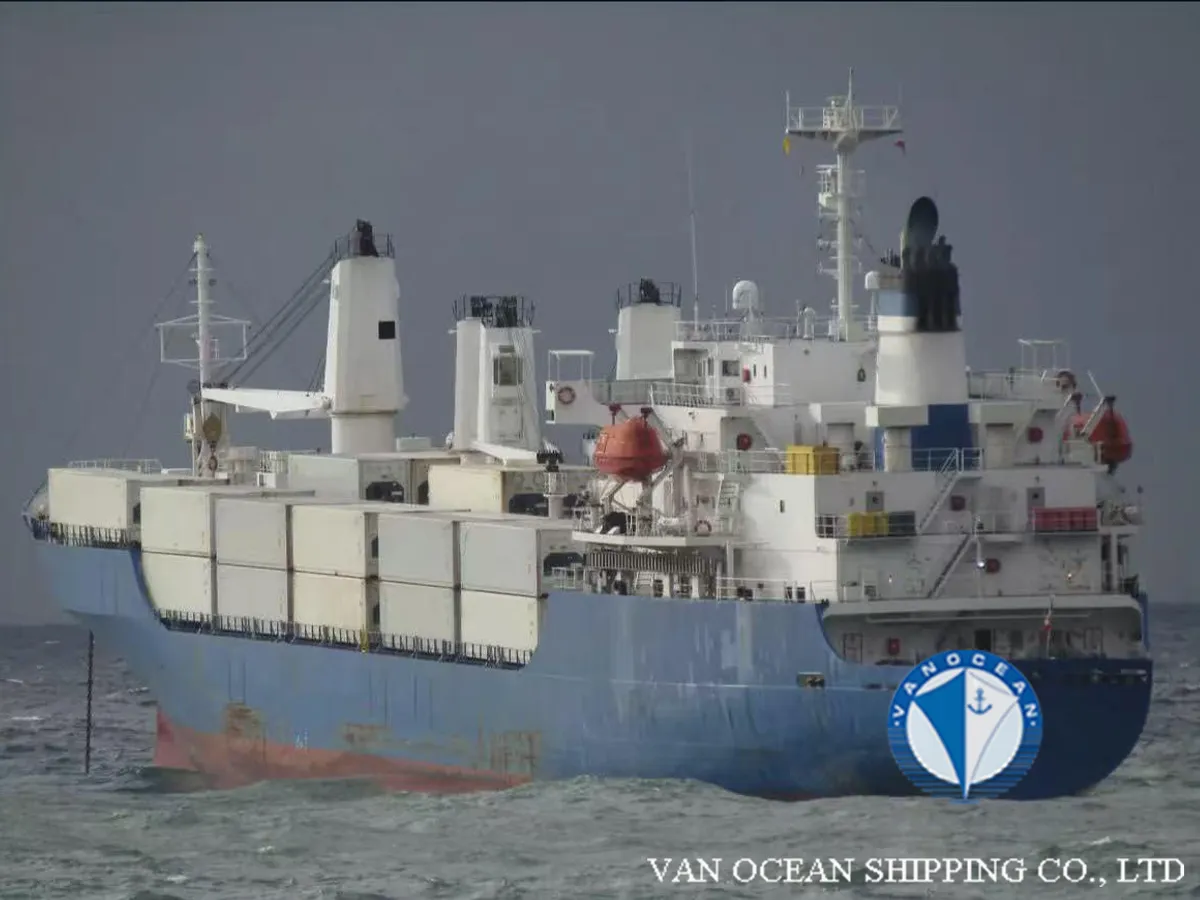 Navio frigorífico à venda