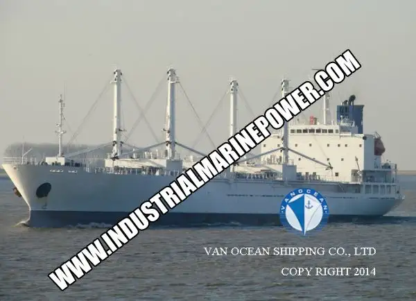 Navio frigorífico à venda