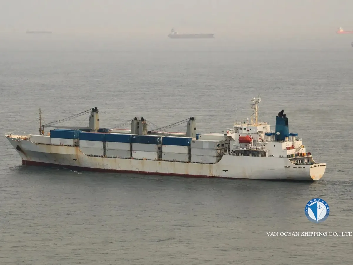 Navio frigorífico à venda