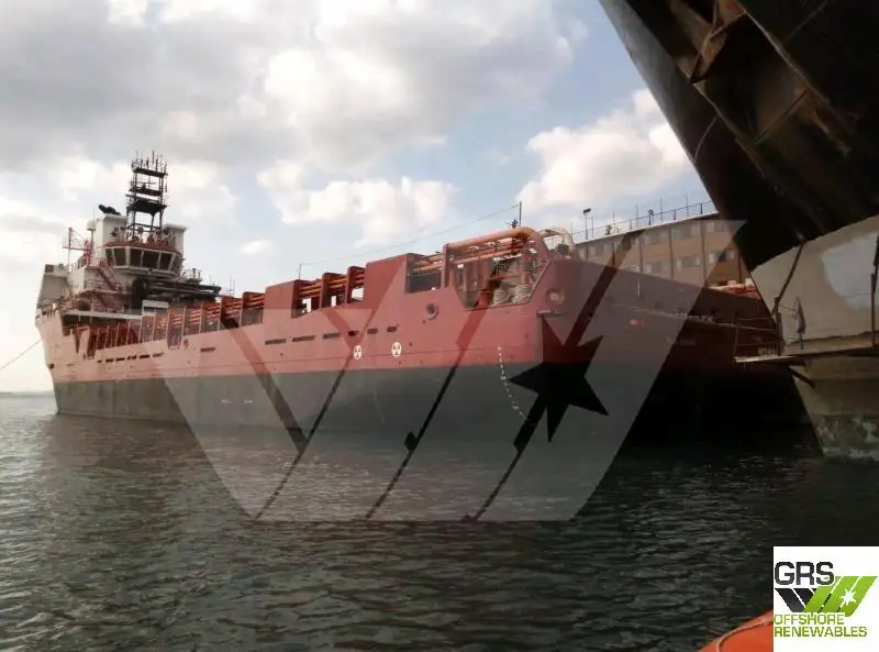 Navio de apoio a plataformas (PSV) à venda